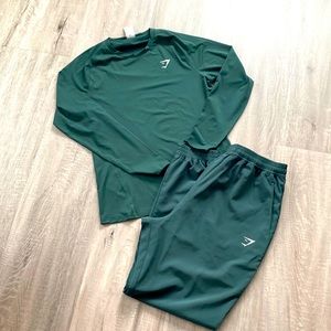 GymShark JOGGERS and long sleeve shirt XL/L